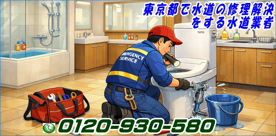 東京都の緊急水道修理業者